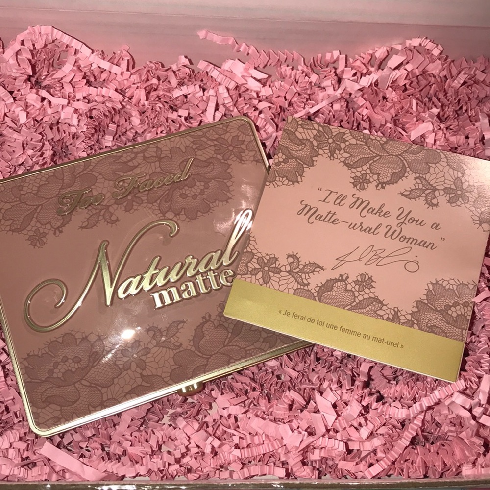 BRAND NEW Too Faced Natural Matte Palette